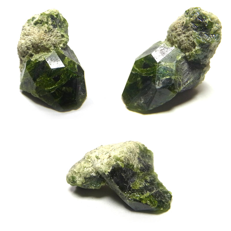 デマントイド(Andradite Garnet var. Demantoid)