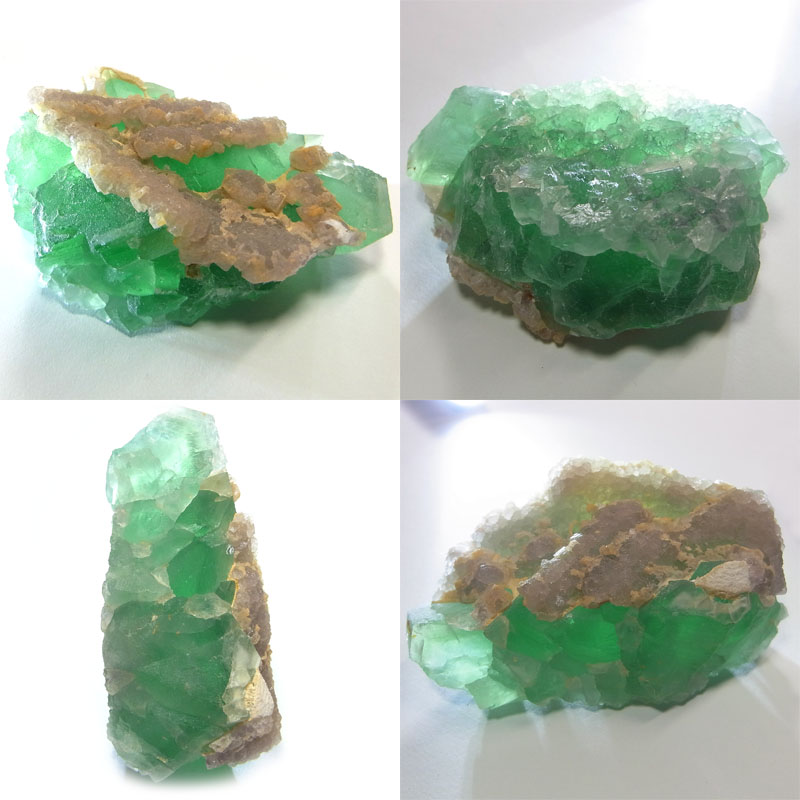 フローライト(Fluorite)／カルサイト