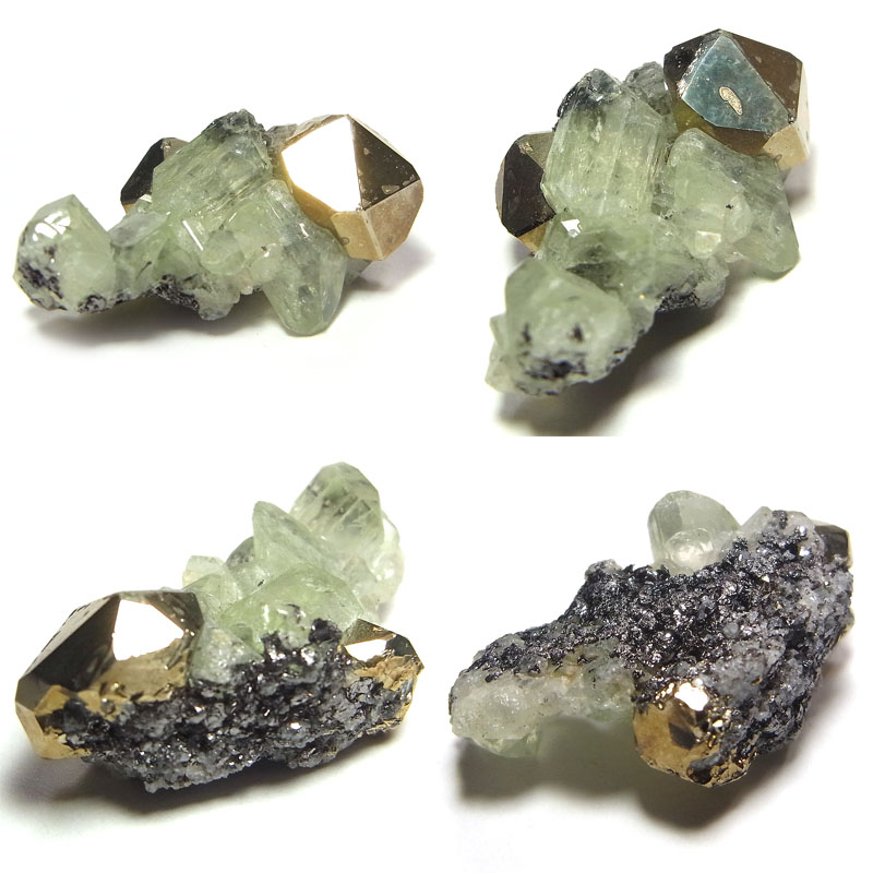 ダイオプサイド(Diopside)/パイライト(Pyrite)