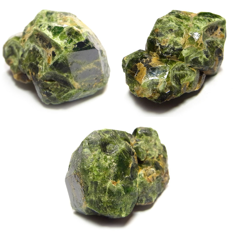 デマントイド(Andradite Garnet var. Demantoid)