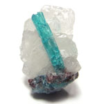 パライバ・トルマリン(Paraiba Tourmaline)/クォーツ(Quartz)