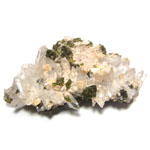 エピドート(Epidote)/クォーツ(Quartz)