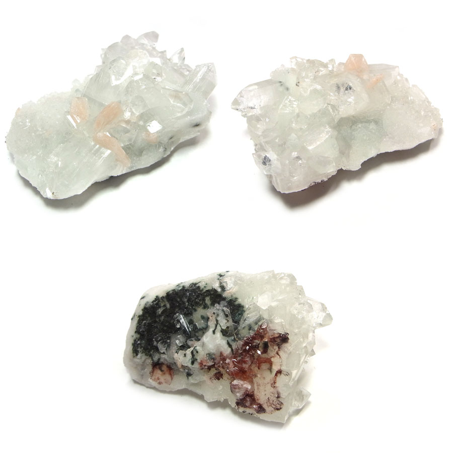 アポフィライト(Apophyllite)/スティルバイト(Stilbite)